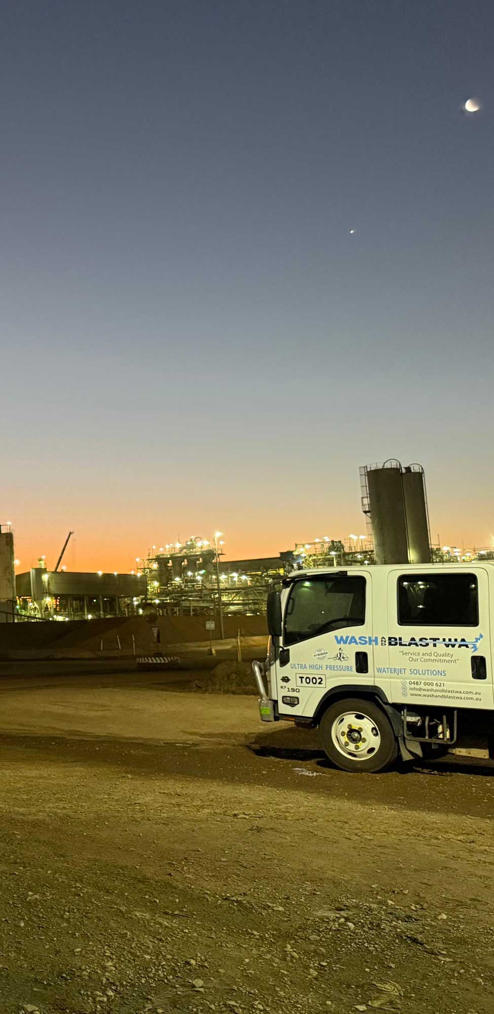 WABWA Truck Onsite WABWA Truck Onsite